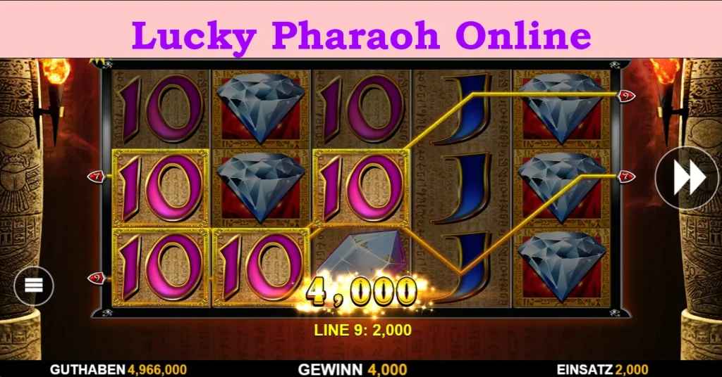 lucky pharaoh online
