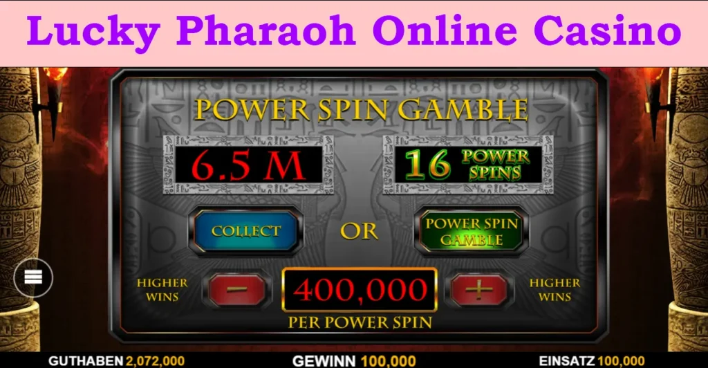 lucky pharaoh online casino