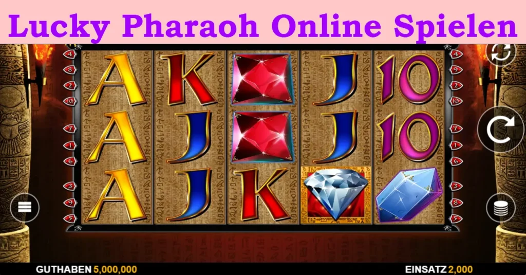 lucky pharaoh online spielen