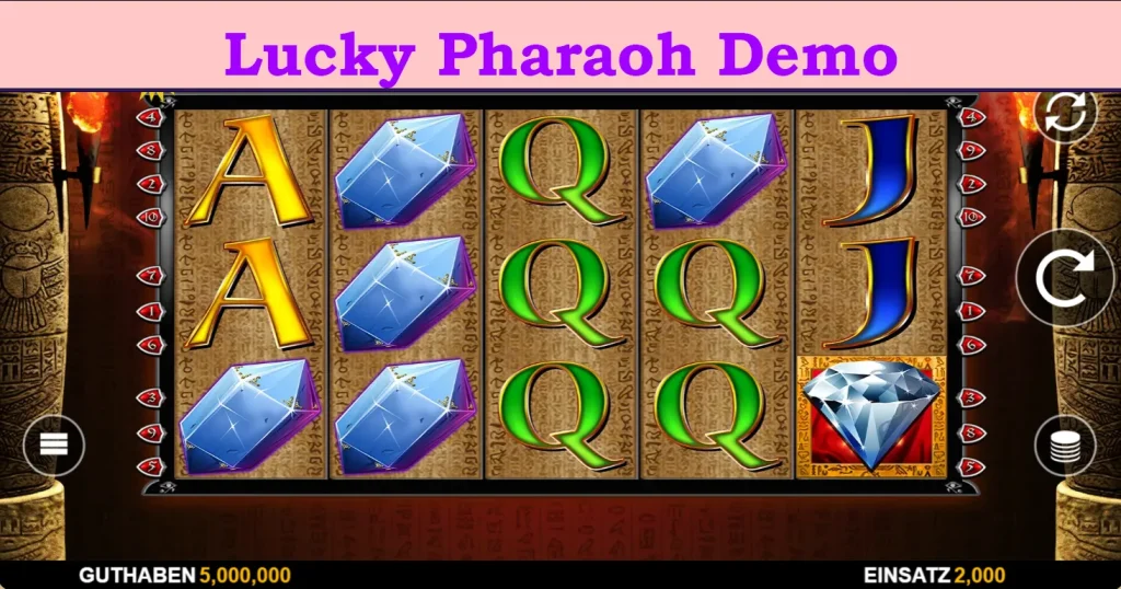 lucky pharaoh demo