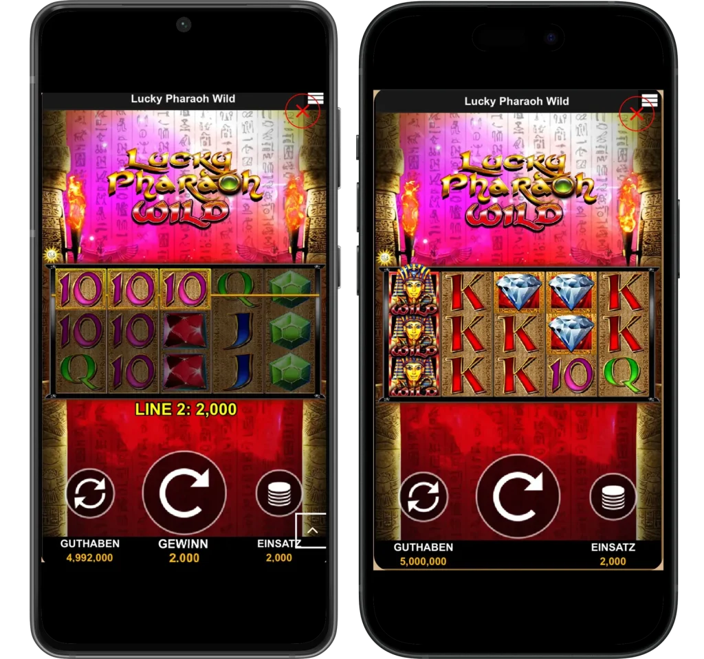 lucky pharaoh ios android