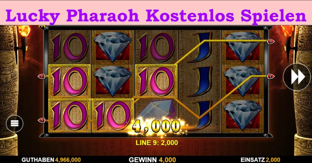 lucky pharaoh kostenlos spielen